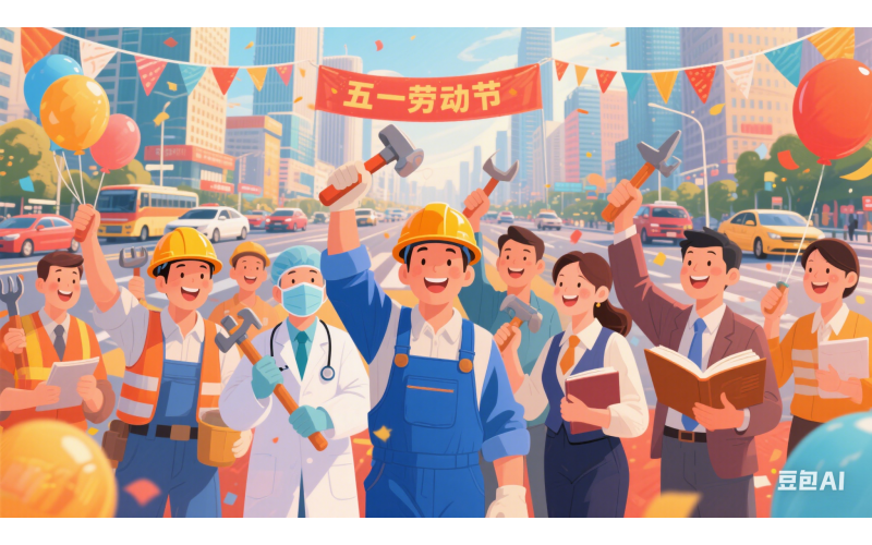 奋斗者正青春 - 睿丰机械致敬祖国，礼赞劳动者！