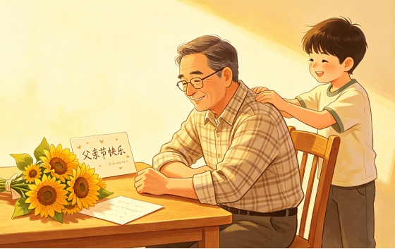 2026年父亲节来临，睿丰机械送上节日祝福，父爱沉默内敛却始终为家人遮风挡雨，致敬每一位默默付出、独自扛起生活压力的平凡父亲，祝愿天下父亲岁岁平安、安康顺遂。