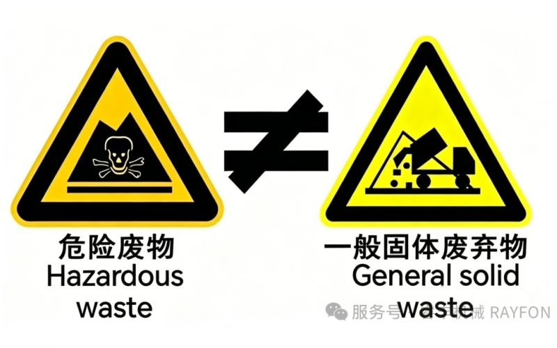 一图搞懂：危险废物 vs 一般工业固废｜企业合规必看