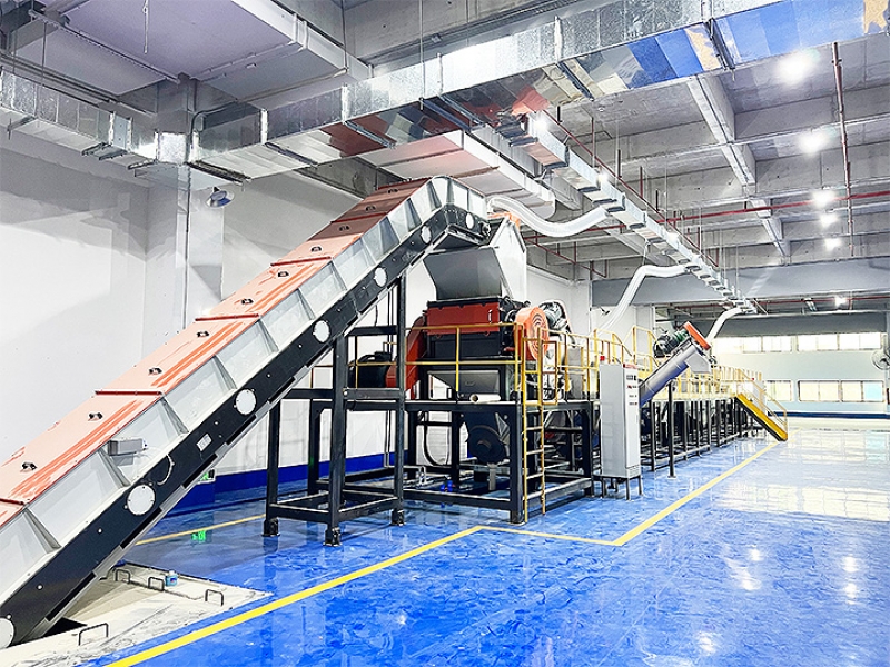广东上沅金属化工桶回收处理线